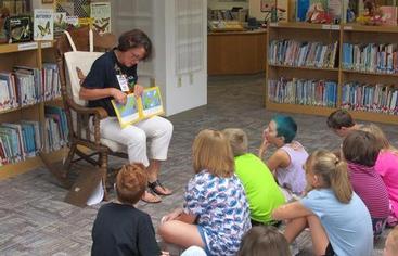 Butterflies in the Library at Bridgeport Elementary