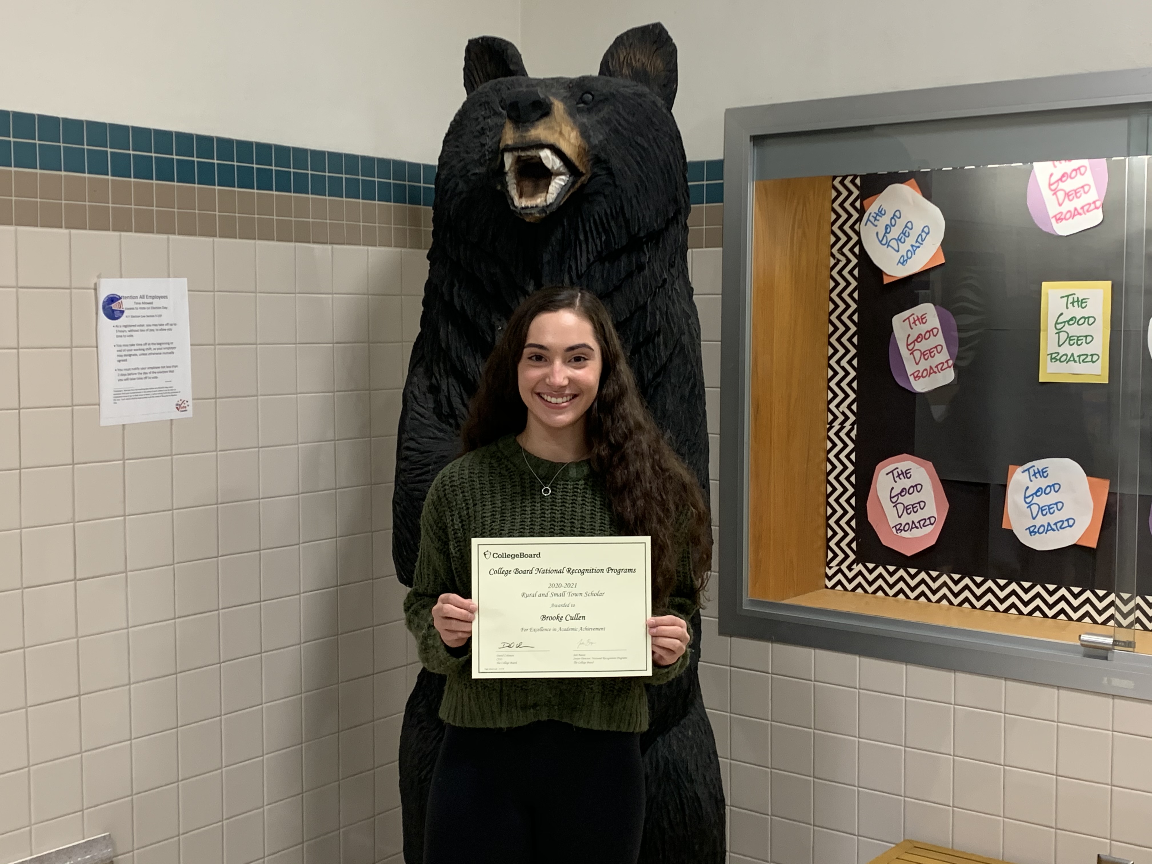 Five Seniors Recognized as College Board National Recognition Program