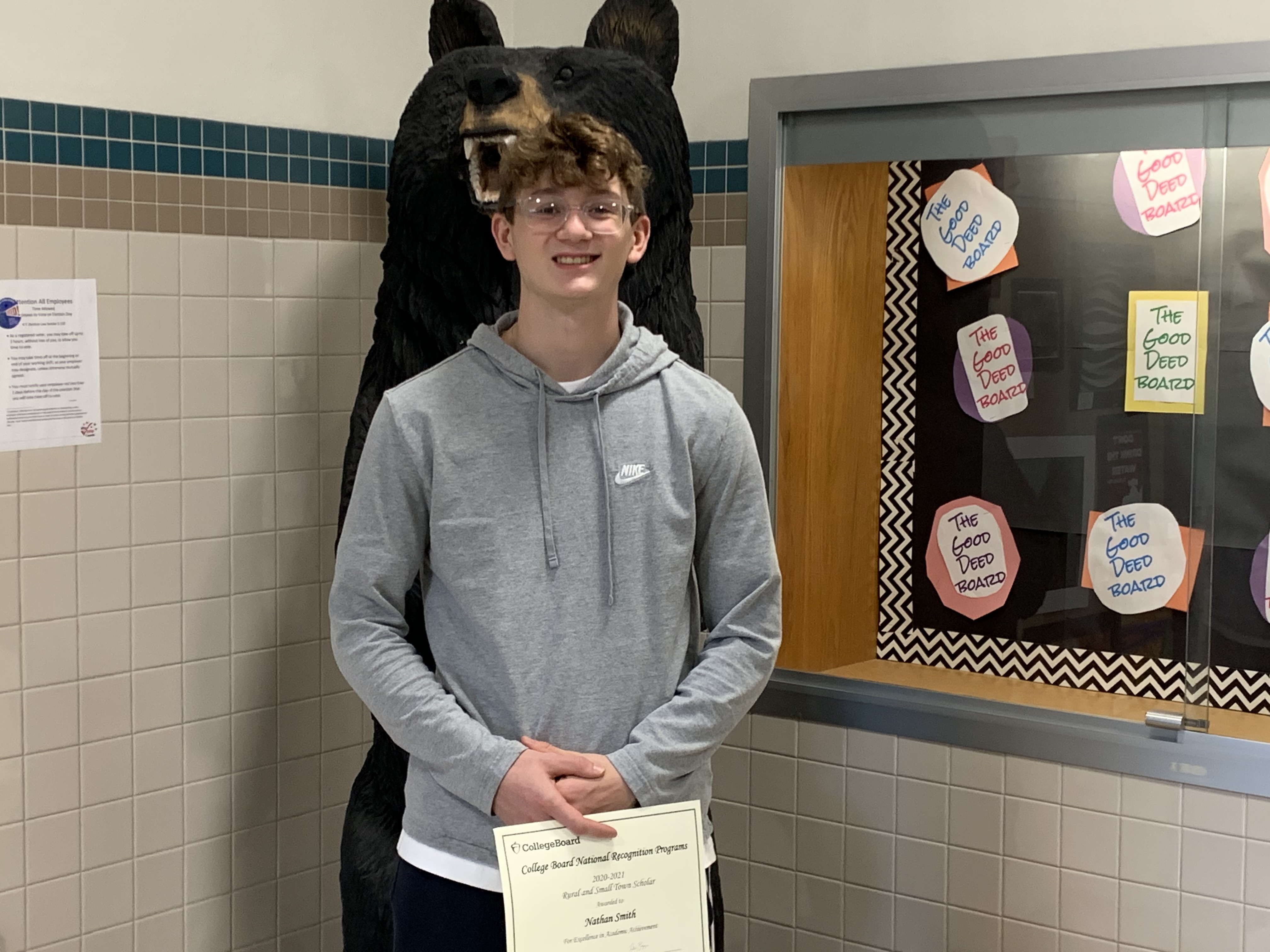 Five Seniors Recognized as College Board National Recognition Program