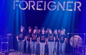 CHS Select Choir Rocks Out with FOREIGNER